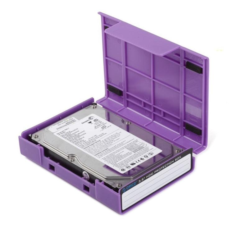 ORICO PHP-35 3.5 inch SATA HDD Case Hard Drive Disk Protect Cover Box(Purple) - HDD Enclosure by ORICO | Online Shopping UK | buy2fix