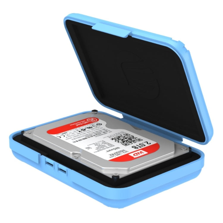 ORICO PHX-35 3.5 inch SATA HDD Case Hard Drive Disk Protect Cover Box(Blue) - HDD Enclosure by ORICO | Online Shopping UK | buy2fix