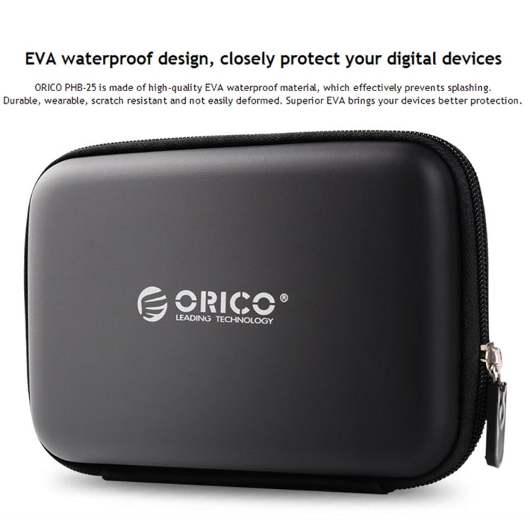 ORICO PHB-25 2.5 inch SATA HDD Case Hard Drive Disk Protect Cover Box(Blue) - Hard Drive Bags & Cases by ORICO | Online Shopping UK | buy2fix