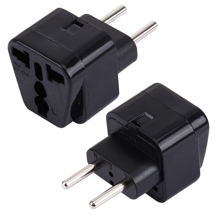WD-9C Portable US UK Plug to EU Plug Adapter Power Socket Travel Converter - Plug Adaptor by buy2fix | Online Shopping UK | buy2fix