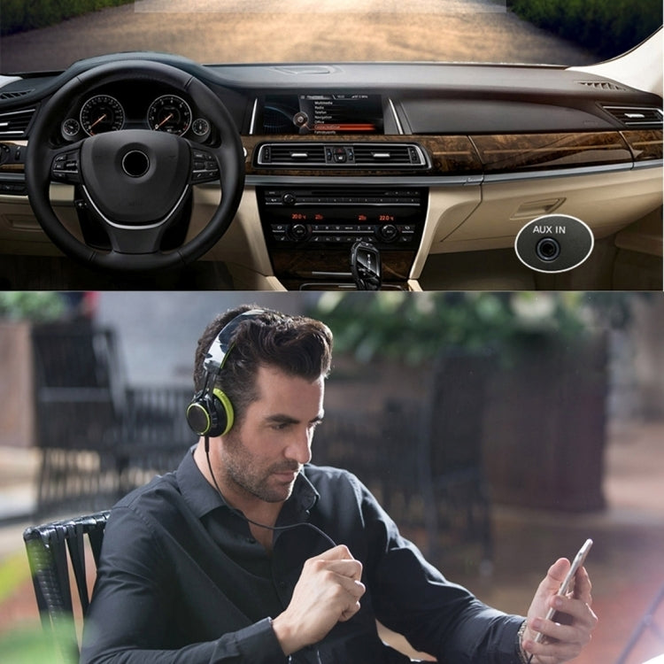 AV01 3.5mm Male to Male Elbow Audio Cable, Length: 2m (Blue) by buy2fix