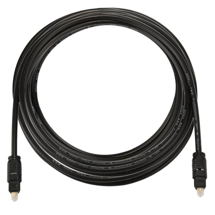 EMK 3m OD4.0mm Toslink Male to Male Digital Optical Audio Cable - Audio Optical Cables by EMK | Online Shopping UK | buy2fix