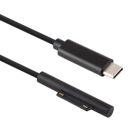 USB-C / Type-C to 6 Pin Magnetic Male Laptop Power Charging Cable for Microsoft Surface Pro 7 / 6 / 5 , Cable Length: about 1.5m - For Microsoft by buy2fix | Online Shopping UK | buy2fix