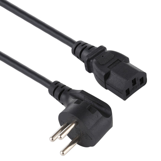 Israel Plug to Three Holes Desktop PC Power Cord, Cable Length: 1.8m by buy2fix