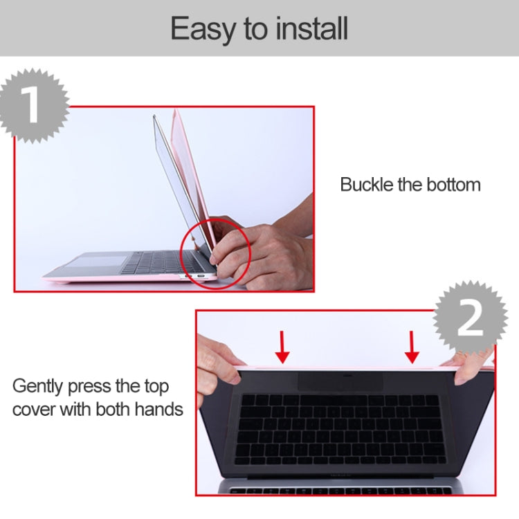 For Huawei MateBook 13 inch 2019 / 2020 Shockproof Frosted Laptop Protective Case(Transparent) by buy2fix