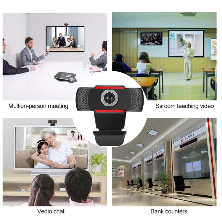 A720 720P USB Camera Webcam with Microphone by buy2fix