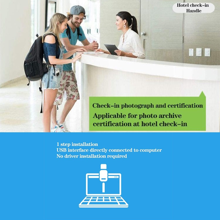 aoni Kujing HD Business Vertical Photo Computer Camera with Microphone by buy2fix