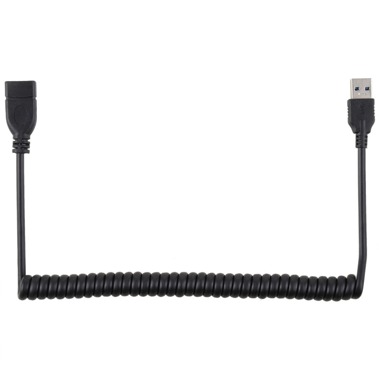 1.5m High Speed USB 3.0 Male to Female Retractable Spring Extension Cable - USB 3.0 by buy2fix | Online Shopping UK | buy2fix