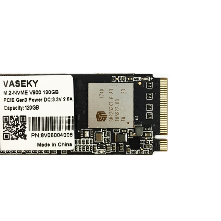 Vaseky M.2-NVME V900 120GB PCIE Gen3 SSD Hard Drive Disk for Desktop, Laptop by Vaseky