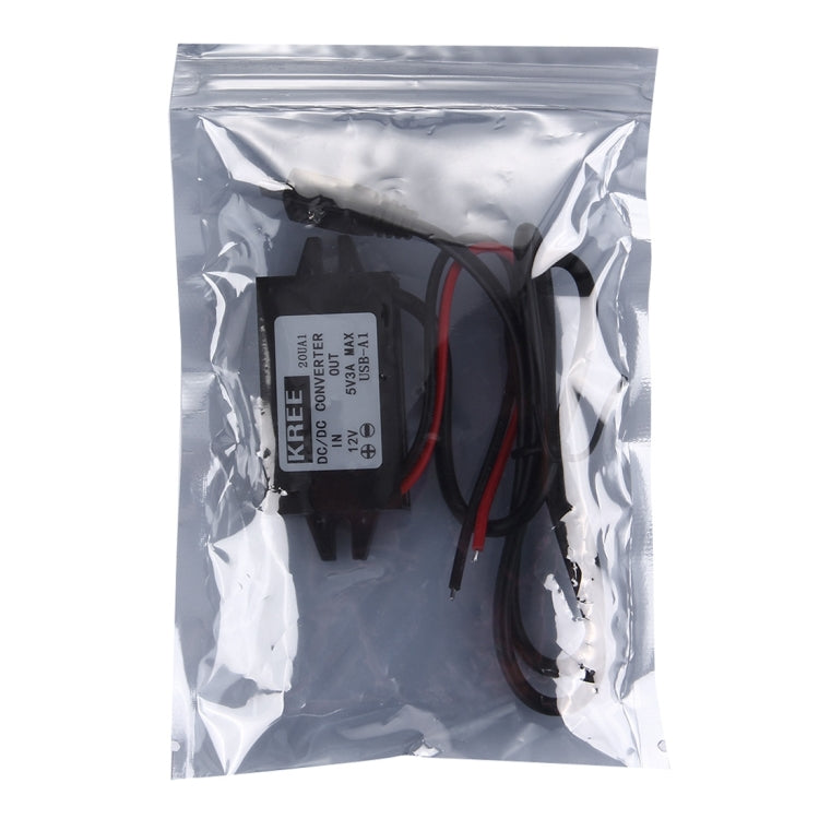 DC 12V to 5V 3A Micro USB Car Charger for Sony, HTC, LG, Huawei and other Smartphones, Length: 40cm by buy2fix