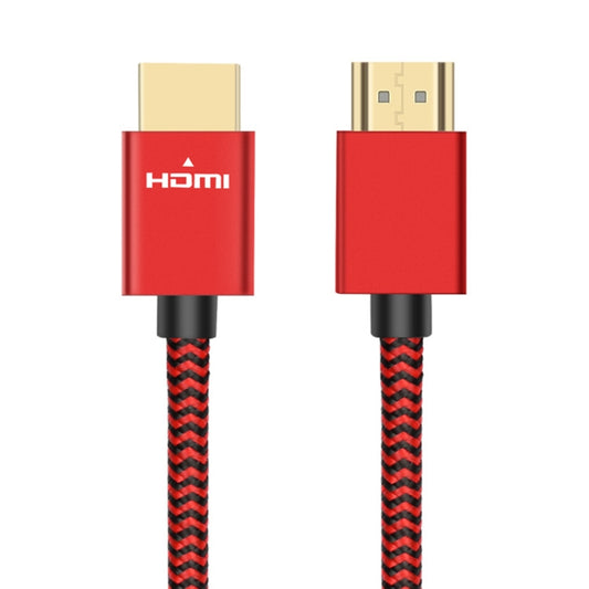 ULT-unite Gold-plated Head HDMI 2.0 Male to Male Nylon Braided Cable, Cable Length: 1.2m(Red) by ult-unite