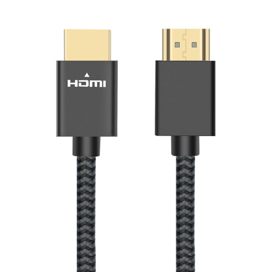 ULT-unite Gold-plated Head HDMI 2.0 Male to Male Nylon Braided Cable, Cable Length: 2m(Black) by ult-unite