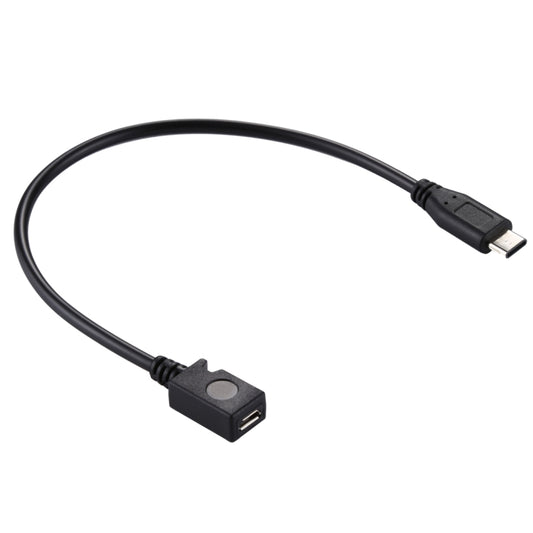 USB-C / Type-C 3.0 Male to Micro USB Female Cable Adapter, Length: 29cm by buy2fix