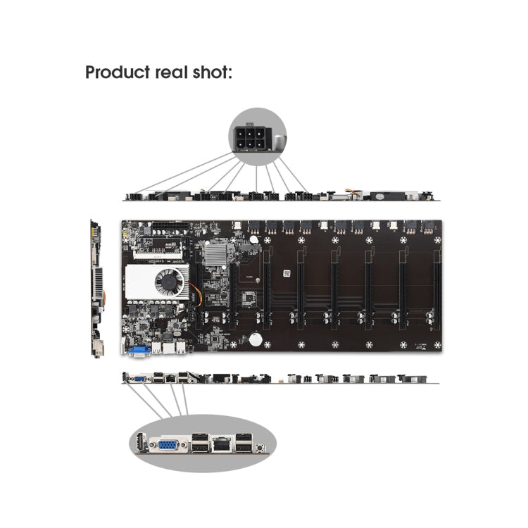 BTC-T37 Professional Mining Motherboard by buy2fix