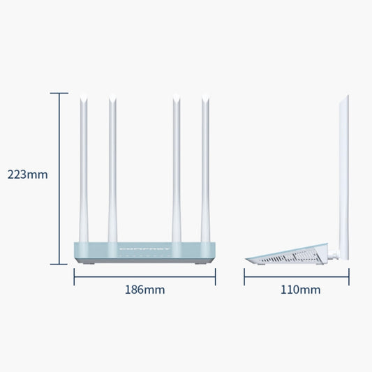 COMFAST CF-WR616AC V2 1200Mbps Dual Band Wireless Router by COMFAST