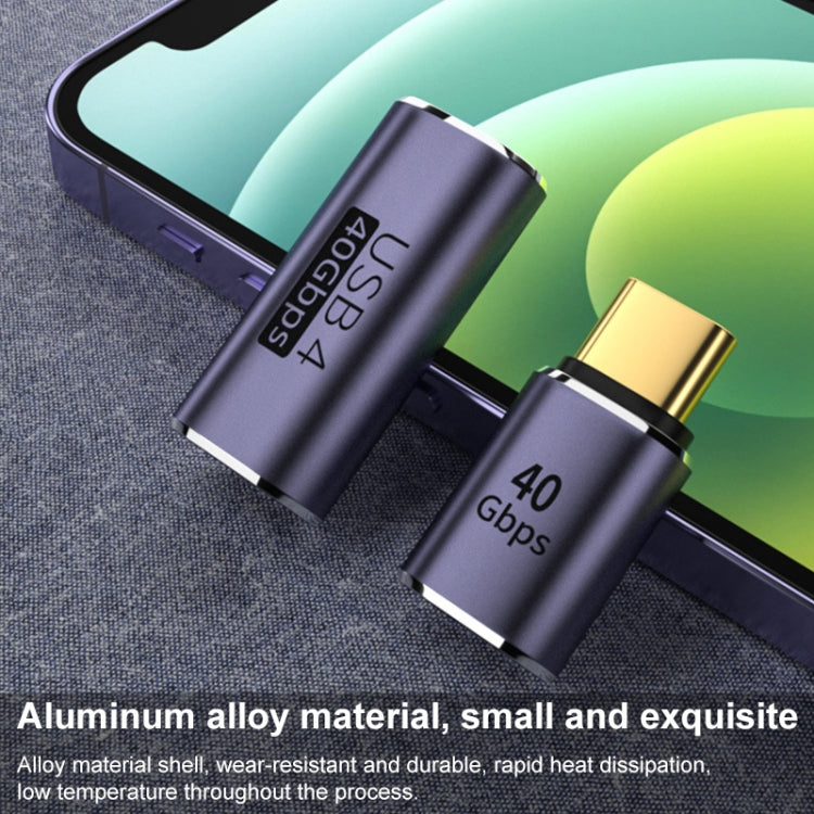 40Gbps USB-C / Type-C Male to Female Adapter - OTG Adapter by buy2fix | Online Shopping UK | buy2fix