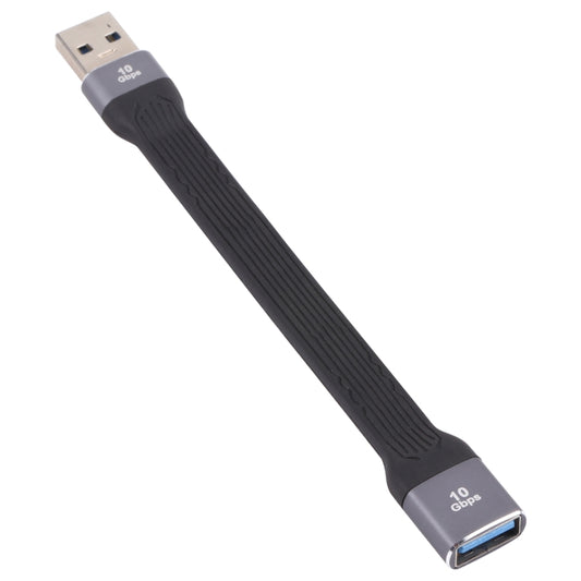 10Gbps USB Male to USB Female Soft Flat Sync Data Fast Charging Cable by buy2fix