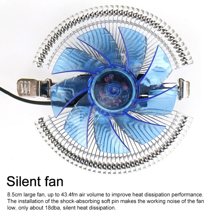 CL-A003 Extreme Edition 3 Pin AMD LGA775 CPU Fan with Light by buy2fix