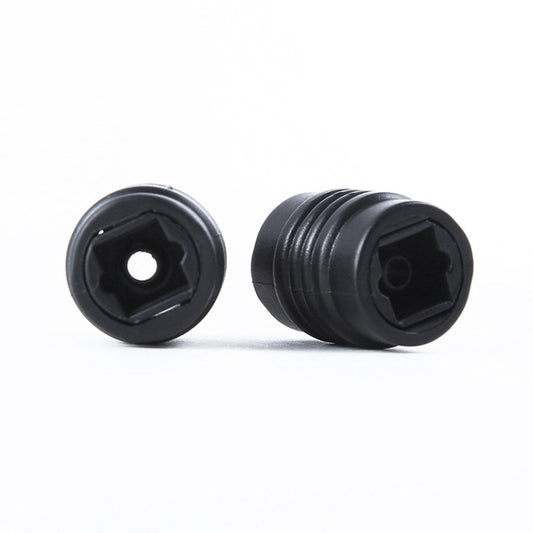 EMK Female to Female Conversion Head Optical Fiber Adapter Audio Adapter by EMK