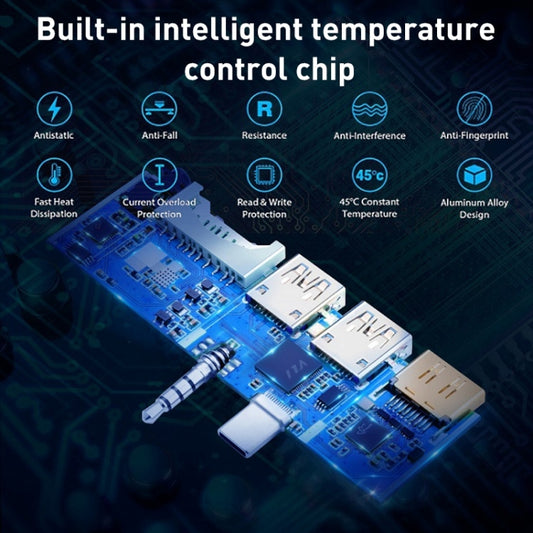 Rocketek SGO772 Type-C to USB3.0 / HDMI HUB Adapter for Surface Pro GO by ROCKETEK