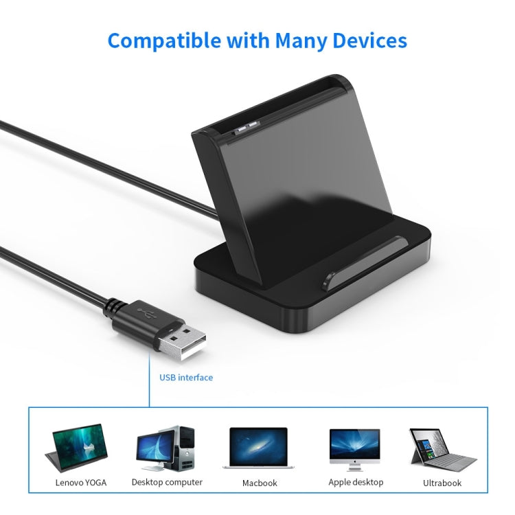 Rocketek SCR816 USB2.0 CAC / SIM / IC / ATM Smart Card Reader (Black) - by ROCKETEK | Online Shopping UK | buy2fix