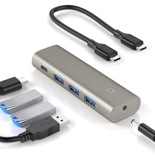 Rocketek HC466 USB3.2 Gen2 Type-C 4 in 1 HUB Adapter by ROCKETEK