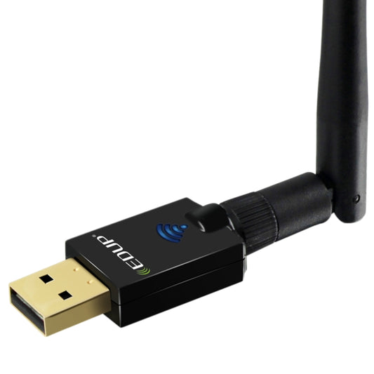 EDUP EP-DB1607 600Mbps 2.4GHz & 5GHz Dual Band Wireless Wifi USB 2.0 Ethernet Adapter Network Card by EDUP