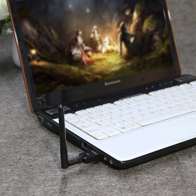 EDUP EP-DB1607 600Mbps 2.4GHz & 5GHz Dual Band Wireless Wifi USB 2.0 Ethernet Adapter Network Card by EDUP