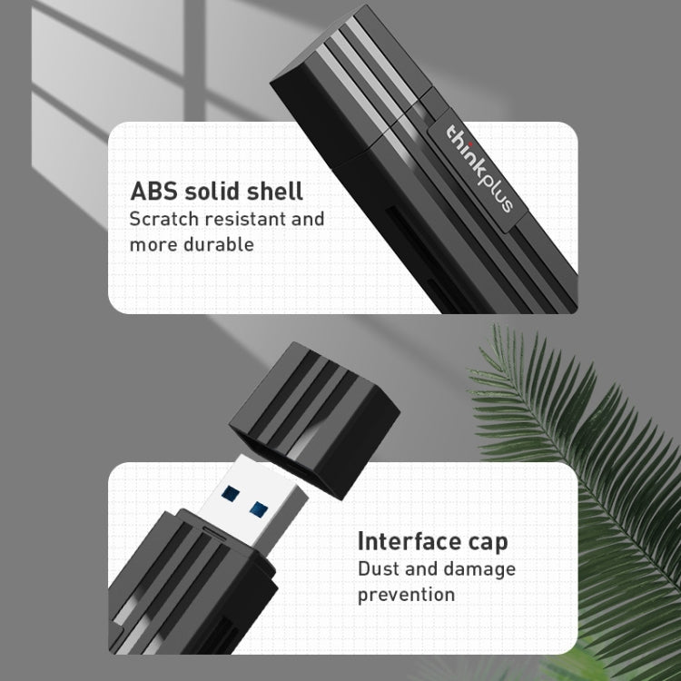 Lenovo ThinkPlus TC101 USB-C / Type-C Multi-functional Card Reader (Black) by Lenovo