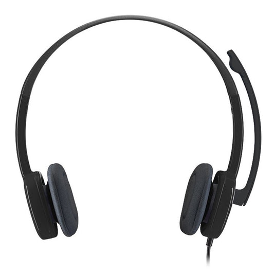Logitech H151 Wired Headphone Single 3.5mm Earphone Gaming Headset Stereo with MIC by Logitech