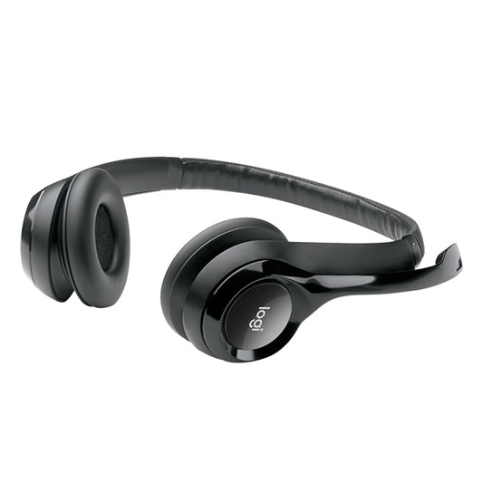 Logitech H390 USB Wired Headset Stereo Headphones with Noise-Cancelling Microphone by Logitech