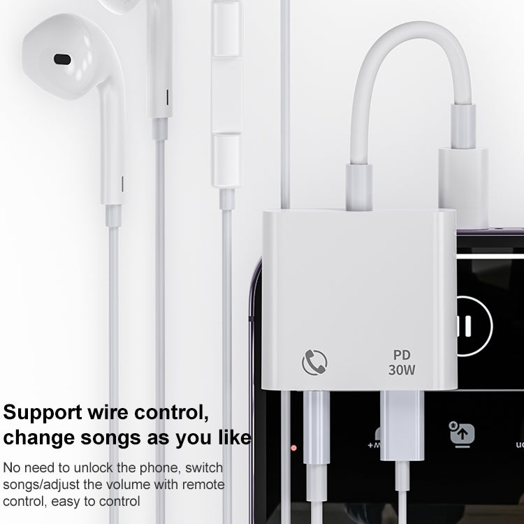 R-PCB-P1 30W 8 Pin to Type-C + 3.5mm Charging & Audio Converter by buy2fix