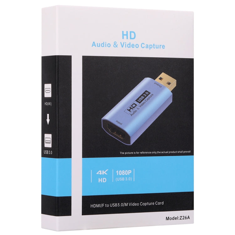 Z26A HDMI/F Female to USB 3.0/M Male HD Video Capture Card - Video Capture Solutions by buy2fix | Online Shopping UK | buy2fix