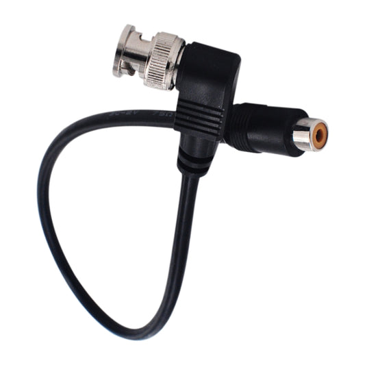 BNC Male To RCA Female Connection Cable Copper HD Video Coaxial Cable Monitoring Cable, Length: 0.35m by buy2fix