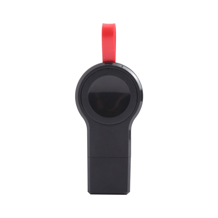 For Apple Watch Series 2W USB Port Portable Magnetic Charger (Black) - Charger / Holder by buy2fix | Online Shopping UK | buy2fix