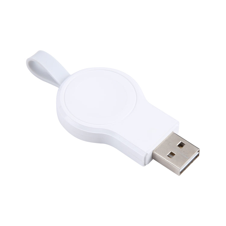 For Apple Watch Series 2W USB Port Portable Magnetic Charger (White) - Charger / Holder by buy2fix | Online Shopping UK | buy2fix