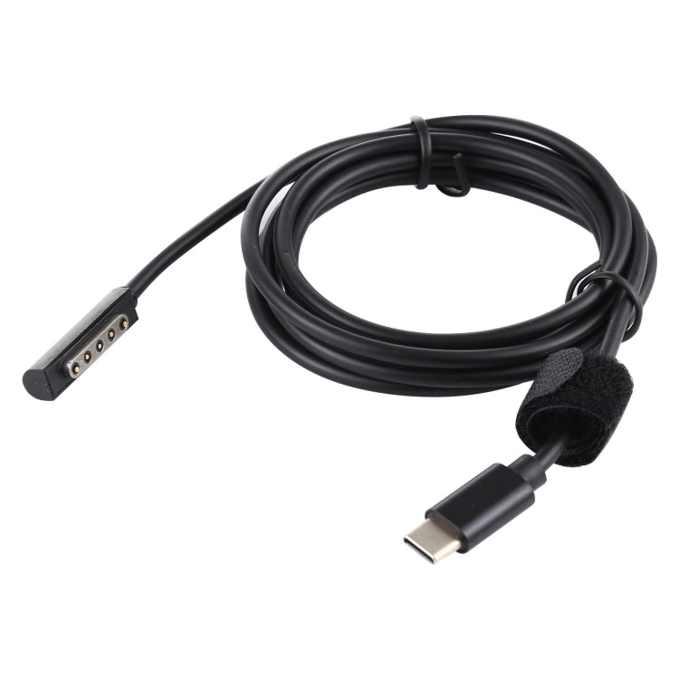 USB-C / Type-C Power Supply PD 65W Fast Charging Cable for Microsoft Surface Pro 2, Cable Length: 1.5m - Power Cord by buy2fix | Online Shopping UK | buy2fix