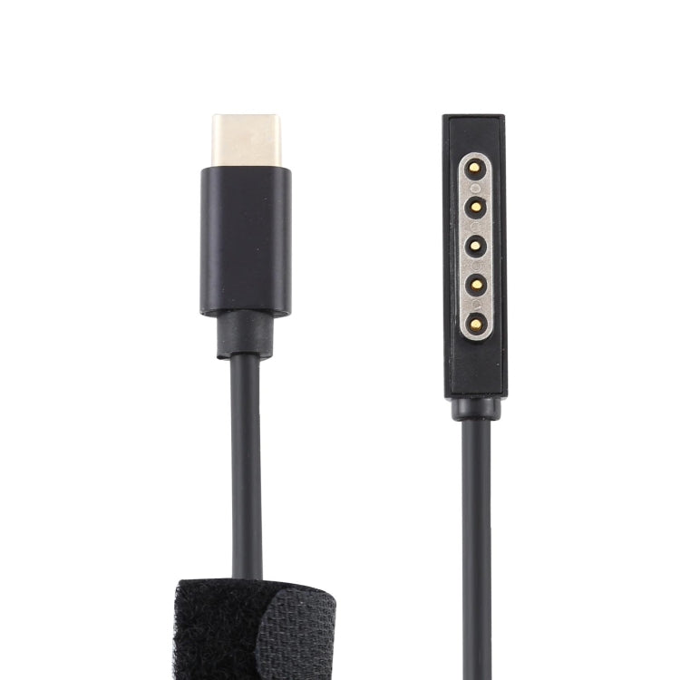 USB-C / Type-C Power Supply PD 65W Fast Charging Cable for Microsoft Surface Pro 2, Cable Length: 1.5m - Power Cord by buy2fix | Online Shopping UK | buy2fix
