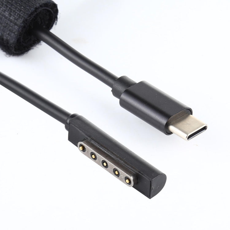 USB-C / Type-C Power Supply PD 65W Fast Charging Cable for Microsoft Surface Pro 2, Cable Length: 1.5m - Power Cord by buy2fix | Online Shopping UK | buy2fix