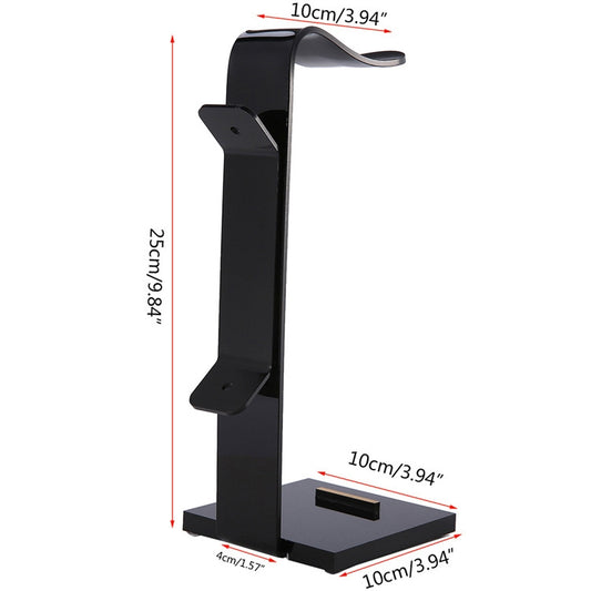 0218 Acrylic Phones / Tablet PCs Universal Holder Multifunction Headset Stand Display Hanger - Anti-lost & Holder by buy2fix | Online Shopping UK | buy2fix