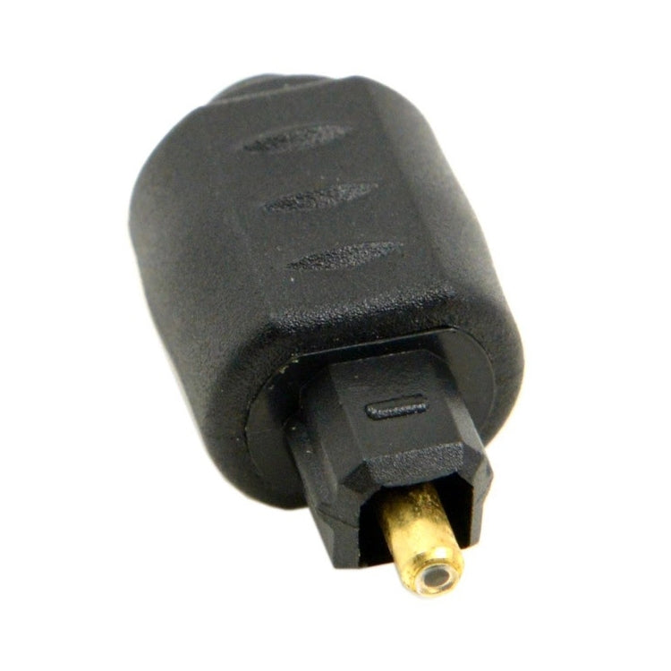 EMK Round Port to Square Port Conversion Head Optical Fiber Adapter Audio Adapter - Adapter by EMK | Online Shopping UK | buy2fix