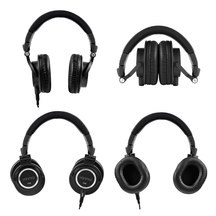 Yanmai D98 Professional Recording Monitor Headphone (Silver Grey) - Multimedia Headset by Yanmai | Online Shopping UK | buy2fix