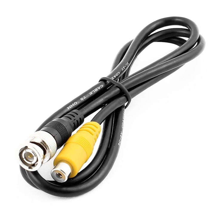 BNC Male To RCA Female Connection Cable Copper HD Video Coaxial Cable Monitoring Cable, Length: 1m - Cable by buy2fix | Online Shopping UK | buy2fix