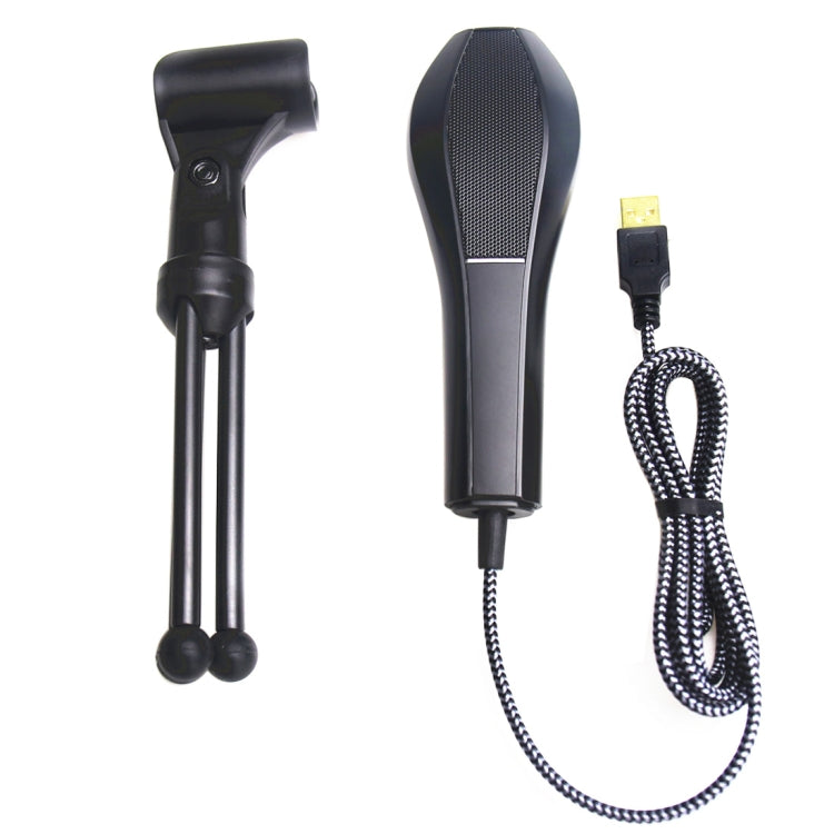 Yanmai Q5 USB 2.0 Game Studio Condenser Sound Recording Microphone with Holder, Compatible with PC and Mac for  Live Broadcast Show, KTV, etc.(Black) - Microphone by Yanmai | Online Shopping UK | buy2fix