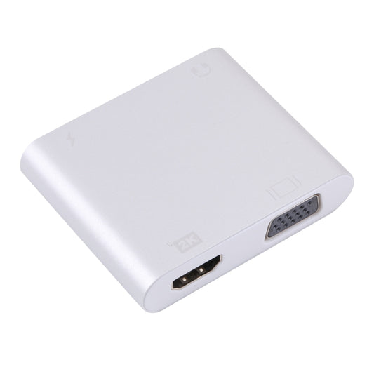 7585D 3 in 1 Digital HDTV Docking Adapter Supports HDMI VGA AUX and Charging by buy2fix