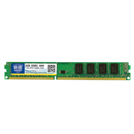 XIEDE X033 DDR3 1600MHz 2GB 1.5V General Full Compatibility Memory RAM Module for Desktop PC - RAMs by XIEDE | Online Shopping UK | buy2fix