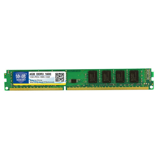 XIEDE X034 DDR3 1600MHz 4GB 1.5V General Full Compatibility Memory RAM Module for Desktop PC - RAMs by XIEDE | Online Shopping UK | buy2fix