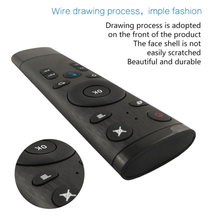 Q5 2.4G RF 3D Brushed Fashion Somatosensory Universal Air Mouse Remote Controller - Universal by buy2fix | Online Shopping UK | buy2fix