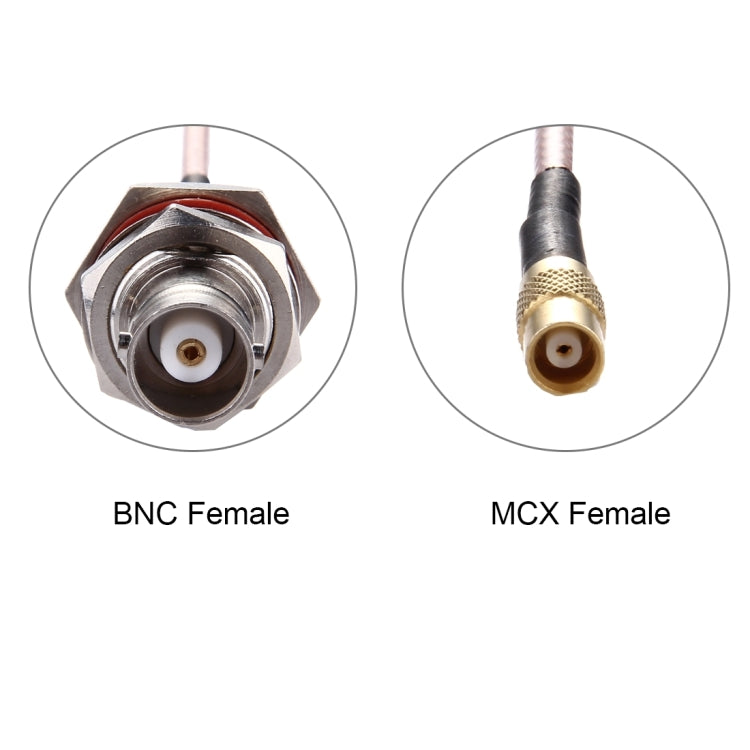 20cm BNC Female to MCX Female RG316 Cable - Cable by buy2fix | Online Shopping UK | buy2fix
