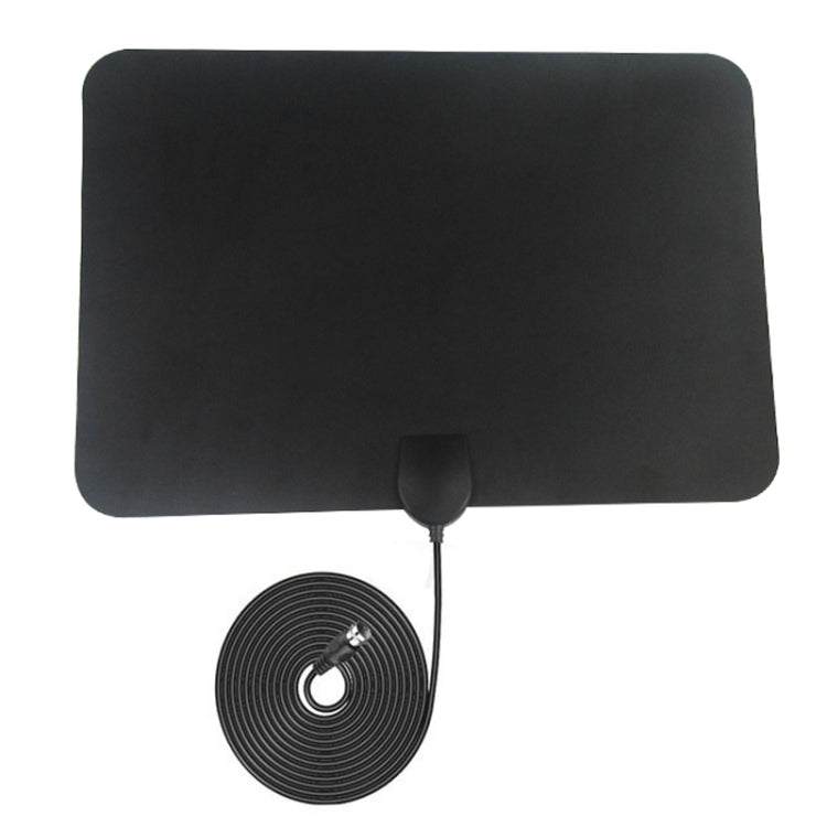 AN-1003 5dBi/25dBi Indoor HDTV Antenna, VHF170-230/UHF470-862MHz(Black) - DVB-T & Simulation Antenna by buy2fix | Online Shopping UK | buy2fix